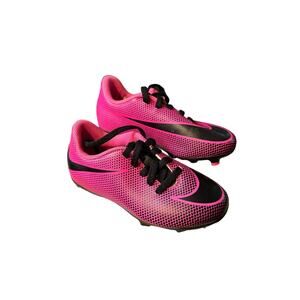 Nike Kids Pink Soccer Shoes